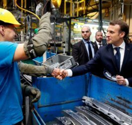 president macron toyota